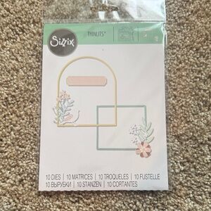 Sizzix Thinlits Die Set with Frames and Florals